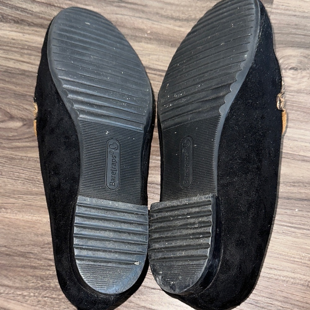 BareTraps Women's Leopard Flats - Black and Brown - Picture 7 of 8